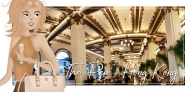 the peninsular hotel in hong kong with its world famous lobby lounge